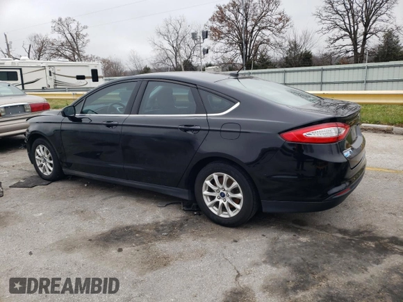 2016 Ford Fusion S with VIN 3FA6P0G76GR355148, listed as a Copart auction lot 81182884 with 94,654 mi miles and Salvage title. Bid and sale history available at DreamBid. Image 2.