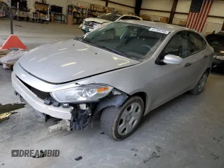 2013 Dodge Dart SE with VIN 1C3CDFAA3DD324817, listed as a Copart auction lot 41769705 with 132,000 mi miles and Salvage Title. Bid and sale history available at carsss.com. Image 1.