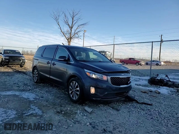 2016 Kia Sedona SX with VIN KNDMC5C11G6156260, listed as a Copart auction lot 42735255 with 112,350 mi miles and Clean Title. Bid and sale history available at carsss.com. Image 12.