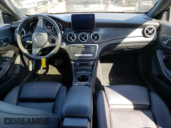 2018 Mercedes-Benz CLA 250 with VIN WDDSJ4GB7JN581916, listed as a Copart auction lot 48512373 with 46,222 mi miles and . Bid and sale history available at DreamBid. Image 8.