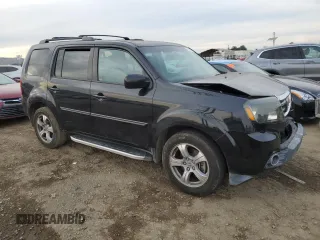 2014 Honda Pilot EX-L with VIN 5FNYF3H55EB028226, listed as a Copart auction lot 42450295 with 112,011 mi miles and Salvage Title. Bid and sale history available at carsss.com. Image 4.