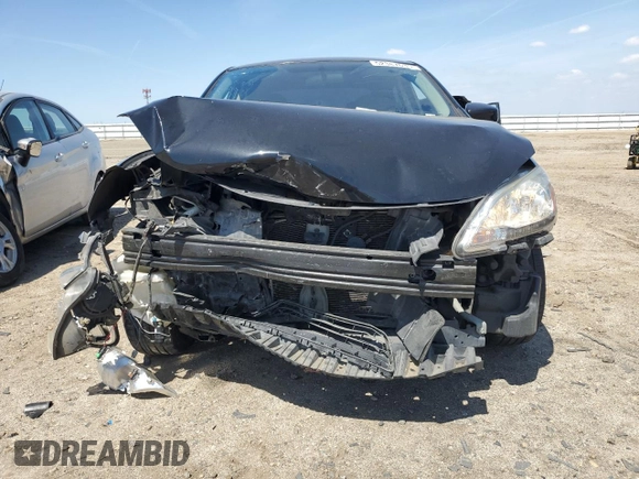 2015 Nissan Sentra SV with VIN 3N1AB7AP0FY212711, listed as a Copart auction lot 52387635 with 153,707 mi miles and Salvage Title. Bid and sale history available at carsss.com. Image 5.