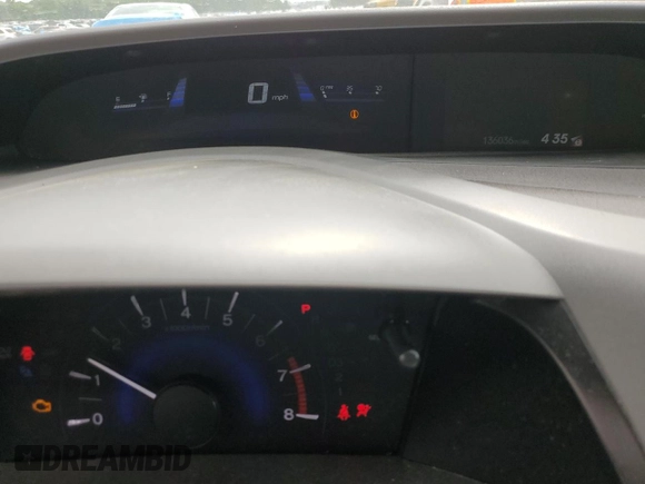 2012 Honda Civic LX с VIN 19XFB2F57CE098877, выставлен на аукционе Copart как лот 56989265 с пробегом 136 036 миль миль и Списание • Salvage title. История ставок и продаж доступна на DreamBid. Изображение 9.