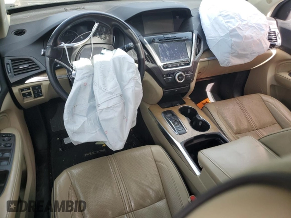 2019 Acura MDX Advance with VIN 5J8YD3H91KL002077, listed as a Copart auction lot 45039805 with Not Provided miles and Salvage Title. Bid and sale history available at DreamBid. Image 8.
