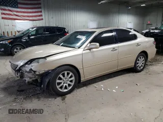 2003 Lexus ES 300 with VIN JTHBF30G936011147, listed as a Copart auction lot 52439635 with 193,233 mi miles and Non Repairable. Bid and sale history available at DreamBid. Image 1.