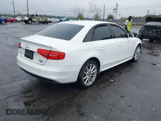 2016 Audi A4 Premium with VIN WAUBFAFL4GN010684, listed as a IAAI auction lot 41749037 with 88,758 mi miles. Bid and sale history available at carsss.com. Image 4.