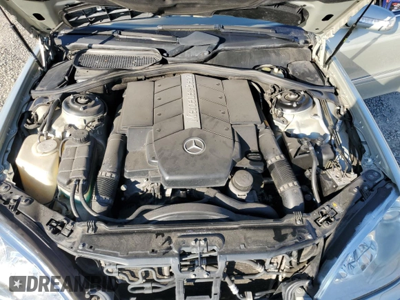 2003 Mercedes-Benz S-Class 5.0L with VIN WDBNG75J03A365710, listed as a Copart auction lot 83610754 with 0 mi miles and Salvage Title. Bid and sale history available at carsss.com. Image 11.