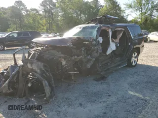 2015 Chevrolet Tahoe LTZ z VIN 1GNSCCKC0FR559116, wystawiony jako Copart lot #52824465 z przebiegiem Nie podano mil oraz Szkoda całkowita • Salvage title. Historia ofert i sprzedaży dostępna na DreamBid. Obrazek 1.