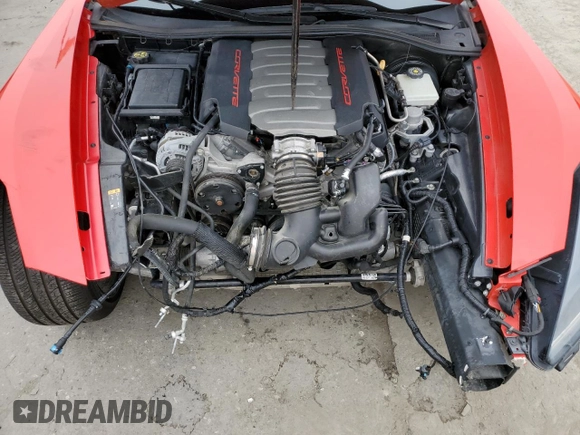 2019 Chevrolet Corvette 2LT with VIN 1G1YD3D72K5110840, listed as a Copart auction lot 73524604 with 30,818 mi miles and Salvage Title. Bid and sale history available at carsss.com. Image 11.