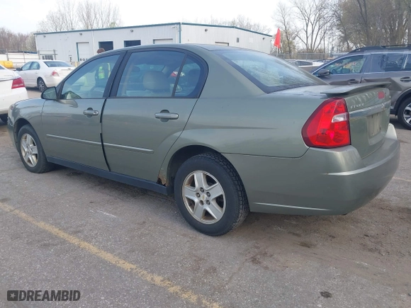 2005 Chevrolet Malibu LS with VIN 1G1ZT52845F275494, listed as a IAAI auction lot 42109970 with 190,460 mi miles. Bid and sale history available at carsss.com. Image 3.