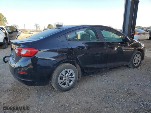 2019 Chevrolet Cruze LS with VIN 1G1BC5SM0K7123538, listed as a Copart auction lot 47477945 with 116,020 mi miles and Salvage Title. Bid and sale history available at carsss.com. Image 3.