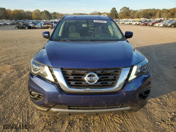 2019 Nissan Pathfinder S with VIN 5N1DR2MN3KC619231, listed as a Copart auction lot 82589784 with 132,094 mi miles and Salvage Title. Bid and sale history available at carsss.com. Image 5.