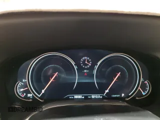 2017 BMW 7 Series 740i with VIN WBA7E2C3XHG741046, listed as a Copart auction lot 45382705 with 99,065 mi miles and Salvage Title. Bid and sale history available at carsss.com. Image 9.