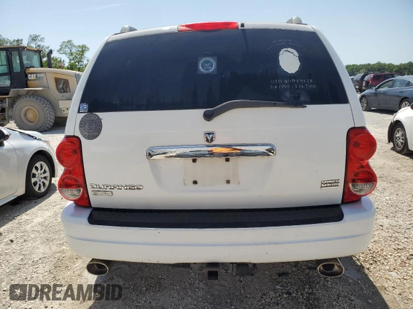 2004 Dodge Durango Limited with VIN 1D4HD58D64F193000, listed as a Copart auction lot 56909285 with 206,493 mi miles and Clean title. Bid and sale history available at DreamBid. Image 6.