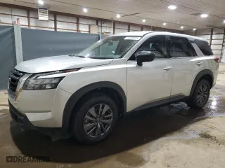 2023 Nissan Pathfinder S with VIN 5N1DR3AA6PC246670, listed as a Copart auction lot 44020925 with 50,437 mi miles and Clean Title. Bid and sale history available at carsss.com. Image 1.
