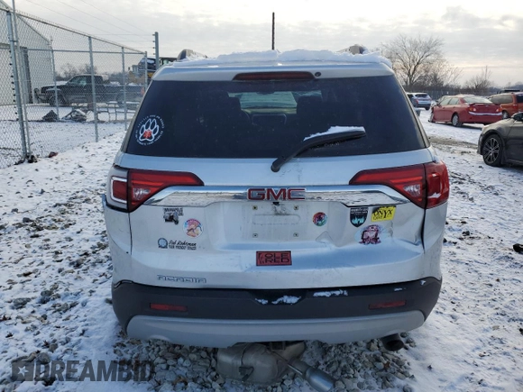2018 GMC Acadia SLE with VIN 1GKKNLLS6JZ215599, listed as a Copart auction lot 84427224 with 102,510 mi miles and Salvage Title. Bid and sale history available at DreamBid. Image 6.