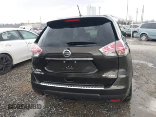 2015 Nissan Rogue SL with VIN 5N1AT2MVXFC911260, listed as a IAAI auction lot 41823690 with 128,121 mi miles. Bid and sale history available at carsss.com. Image 15.