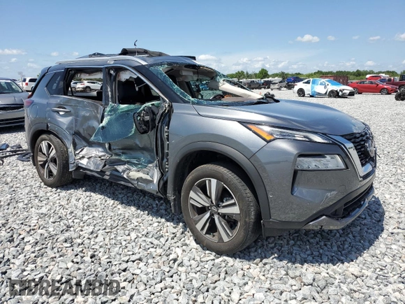 2023 Nissan Rogue SL with VIN 5N1BT3CA1PC872214, listed as a Copart auction lot 51305665 with 12,575 mi miles and Non Repairable. Bid and sale history available at carsss.com. Image 4.