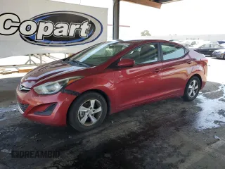 2014 Hyundai Elantra SE with VIN 5NPDH4AE5EH531524, listed as a Copart auction lot 60934715 with 123,607 mi miles and Clean title. Bid and sale history available at DreamBid. Image 1.