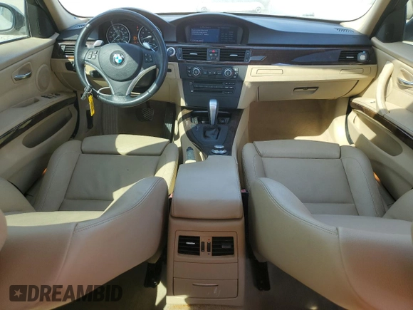 2008 BMW 3 Series 335i with VIN WBAVB77518NM05189, listed as a Copart auction lot 44147355 with 65,560 mi miles and Salvage Title. Bid and sale history available at carsss.com. Image 8.