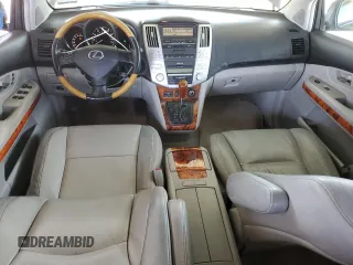 2006 Lexus RX 330 with VIN 2T2HA31U56C109342, listed as a Copart auction lot 62089925 with 134,294 mi miles and Salvage title. Bid and sale history available at DreamBid. Image 8.