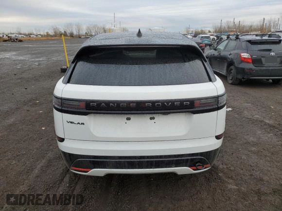 2024 Land Rover Range Rover Velar Dynamic SE with VIN SALYL2EX5RA389486, listed as a Copart auction lot 78586634 with 5,333 mi miles and Clean title. Bid and sale history available at DreamBid. Image 6.