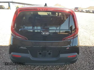 2020 Kia Soul LX with VIN KNDJ23AU5L7123709, listed as a Copart auction lot 46847435 with 84,807 mi miles and Salvage Title. Bid and sale history available at carsss.com. Image 6.