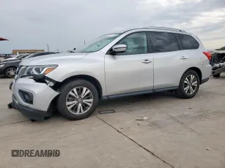 2020 Nissan Pathfinder SL with VIN 5N1DR2CM1LC605645, listed as a Copart auction lot 60321115 with 126,006 mi miles and Salvage title. Bid and sale history available at DreamBid. Image 1.