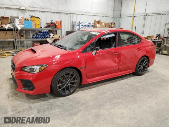 2018 Subaru WRX Limited with VIN JF1VA1H6XJ9801829, listed as a Copart auction lot 57121505 with 61,501 mi miles and Clean title. Bid and sale history available at DreamBid. Image 1.