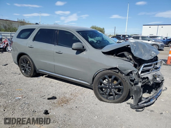 2020 Dodge Durango SXT with VIN 1C4RDHAG7LC376767, listed as a Copart auction lot 64243685 with 47,836 mi miles and Salvage title. Bid and sale history available at DreamBid. Image 4.