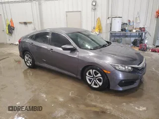 2017 Honda Civic Sedan LX with VIN 19XFC2F53HE212863, listed as a Copart auction lot 44610035 with 103,360 mi miles and Salvage Title. Bid and sale history available at carsss.com. Image 4.
