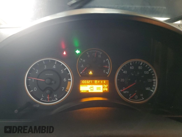 2015 Nissan Titan SL with VIN 1N6AA0EC1FN509625, listed as a Copart auction lot 41700575 with 100,327 mi miles and Salvage Title. Bid and sale history available at carsss.com. Image 9.