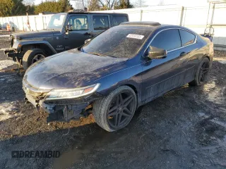 2016 Honda Accord Touring with VIN 1HGCT2B0XGA005371, listed as a Copart auction lot 42310165 with 117,946 mi miles and Salvage Title. Bid and sale history available at DreamBid. Image 1.