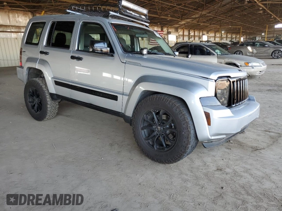 2011 Jeep Liberty Sport with VIN 1J4PN2GK5BW550971, listed as a Copart auction lot 49921095 with 141,877 mi miles and Salvage Title. Bid and sale history available at DreamBid. Image 4.
