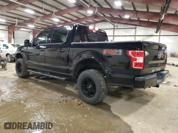 2018 Ford F-150 XL with VIN 1FTEW1E57JFB15742, listed as a Copart auction lot 52550645 with 74,743 mi miles and Clean Title. Bid and sale history available at carsss.com. Image 2.