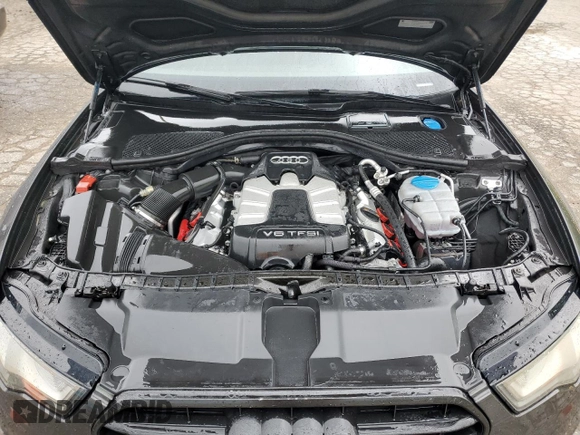 2012 Audi A6 Premium Plus with VIN WAUGGAFC2CN054230, listed as a Copart auction lot 58772165 with 154,349 mi miles and Clean title. Bid and sale history available at DreamBid. Image 11.