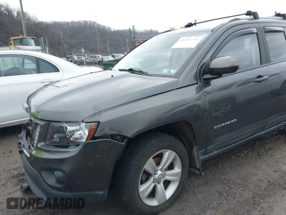 2017 Jeep Compass High Altitude with VIN 1C4NJDEB6HD191190, listed as a IAAI auction lot 41497715 with 73,196 mi miles and . Bid and sale history available at DreamBid. Image 18.