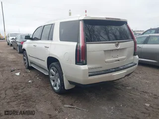 2015 Cadillac Escalade Premium with VIN 1GYS4CKJ0FR296009, listed as a IAAI auction lot 41168793 with 176,073 mi miles. Bid and sale history available at carsss.com. Image 3.