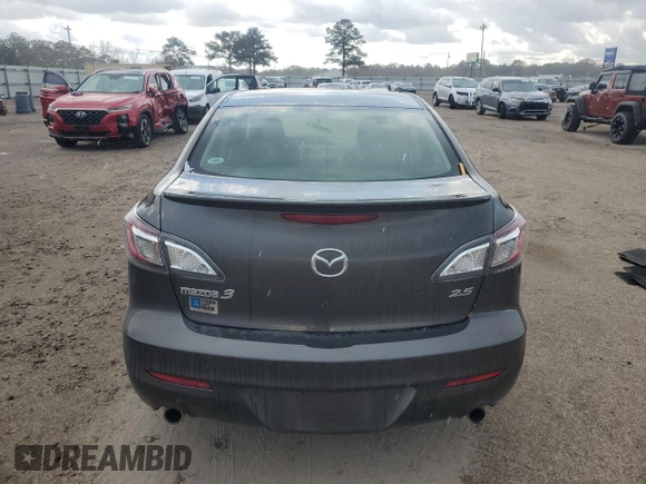 2011 Mazda 3 S Grand Touring with VIN JM1BL1W58B1472243, listed as a Copart auction lot 84862134 with 43,803 mi miles and Salvage Title. Bid and sale history available at DreamBid. Image 6.