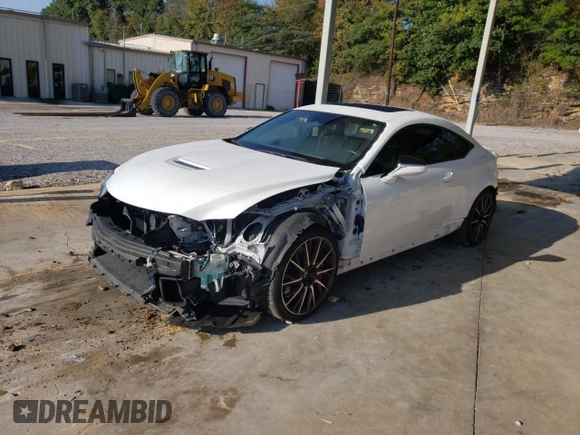 2020 Lexus RC F F z VIN JTHDP5BC5L5007372, wystawiony jako Copart lot #71937174 z przebiegiem 67 287 mil mil oraz Szkoda całkowita • Salvage title. Historia ofert i sprzedaży dostępna na DreamBid. Obrazek 1.