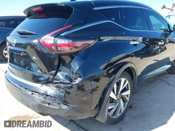 2019 Nissan Murano Platinum with VIN 5N1AZ2MJ6KN124803, listed as a IAAI auction lot 41471224 with 96,011 mi miles and . Bid and sale history available at DreamBid. Image 6.