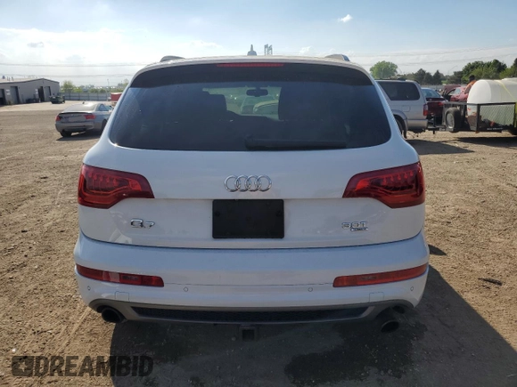 2015 Audi Q7 S line Prestige z VIN WA1DGAFEXFD006387, wystawiony jako Copart lot #56710715 z przebiegiem 193 449 mil mil oraz Szkoda całkowita • Salvage title. Historia ofert i sprzedaży dostępna na DreamBid. Obrazek 6.