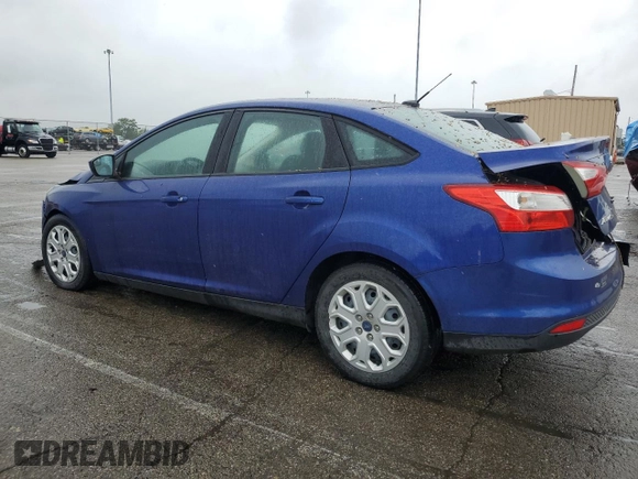 2012 Ford Focus SE with VIN 1FAHP3F26CL447739, listed as a Copart auction lot 58785295 with 85,856 mi miles and Salvage title. Bid and sale history available at DreamBid. Image 2.
