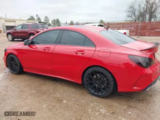 2018 Mercedes-Benz CLA with VIN WDDSJ4EB4JN608802, listed as a IAAI auction lot 41282694 with 80,582 mi miles. Bid and sale history available at carsss.com. Image 3.