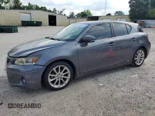 2012 Lexus CT CT 200h with VIN JTHKD5BH2C2052122, listed as a Copart auction lot 54566045 with 254,639 mi miles and Clean Title. Bid and sale history available at carsss.com. Image 1.