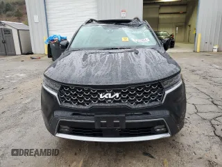 2023 Kia Sorento X-Line SX Prestige with VIN 5XYRKDLF9PG224459, listed as a Copart auction lot 85465904 with 25,136 mi miles and Salvage Title. Bid and sale history available at DreamBid. Image 5.