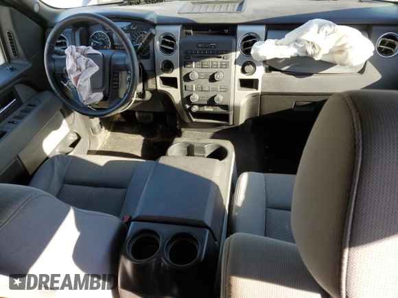 2012 Ford F-150 XL with VIN 1FTEW1CM8CFA36013, listed as a Copart auction lot 87925185 with 157,281 mi miles and Salvage Title. Bid and sale history available at carsss.com. Image 8.