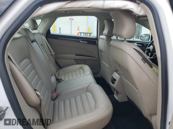 2017 Ford Fusion SE with VIN 3FA6P0HD1HR115897, listed as a Copart auction lot 61087315 with 124,311 mi miles and Salvage title. Bid and sale history available at DreamBid. Image 10.