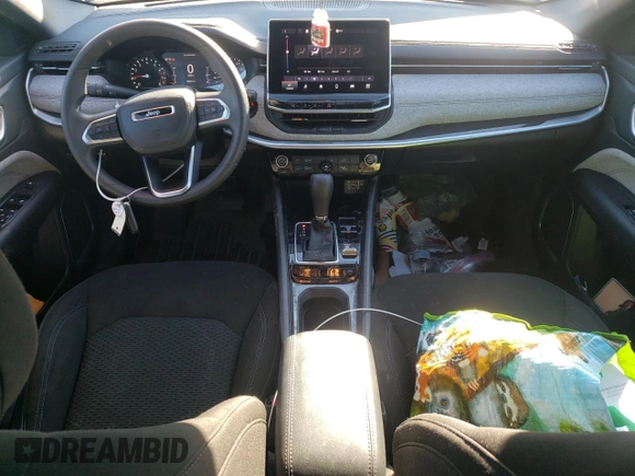2023 Jeep Compass Sport with VIN 3C4NJDAN2PT511064, listed as a Copart auction lot 85946234 with 30,024 mi miles and Salvage title. Bid and sale history available at DreamBid. Image 8.