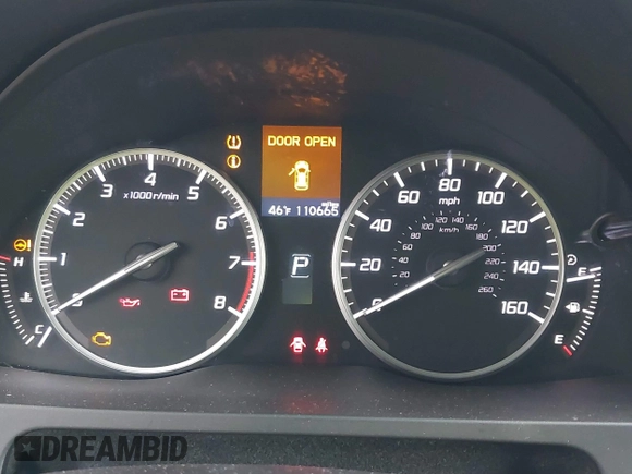 2014 Acura RDX Technology with VIN 5J8TB4H50EL006564, listed as a IAAI auction lot 40945183 with 110,665 mi miles and . Bid and sale history available at DreamBid. Image 7.